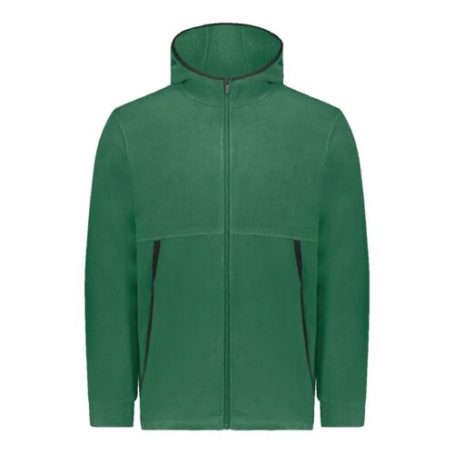 Unisex Eco Revive™ Polar Fleece Hooded Full-Zip Jacket Thumbnail