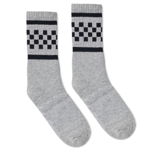 USA-Made Checkered Crew Socks Thumbnail