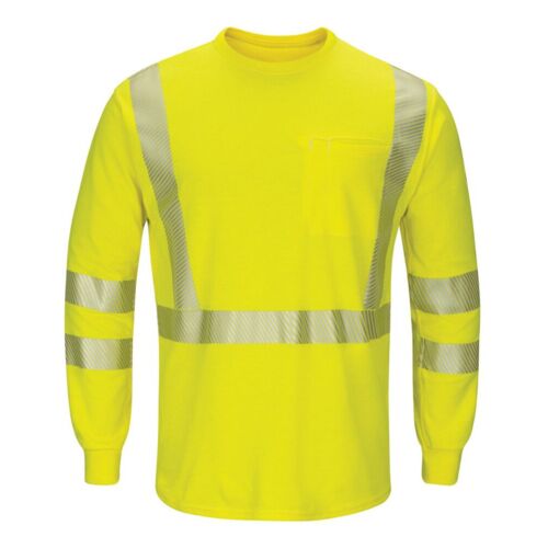 Men's Tall Hi-Visibility Lightweight Long Sleeve T-Shirt Thumbnail