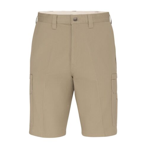 Men's Extended Sizes 11" Industrial Cotton Cargo Shorts Thumbnail